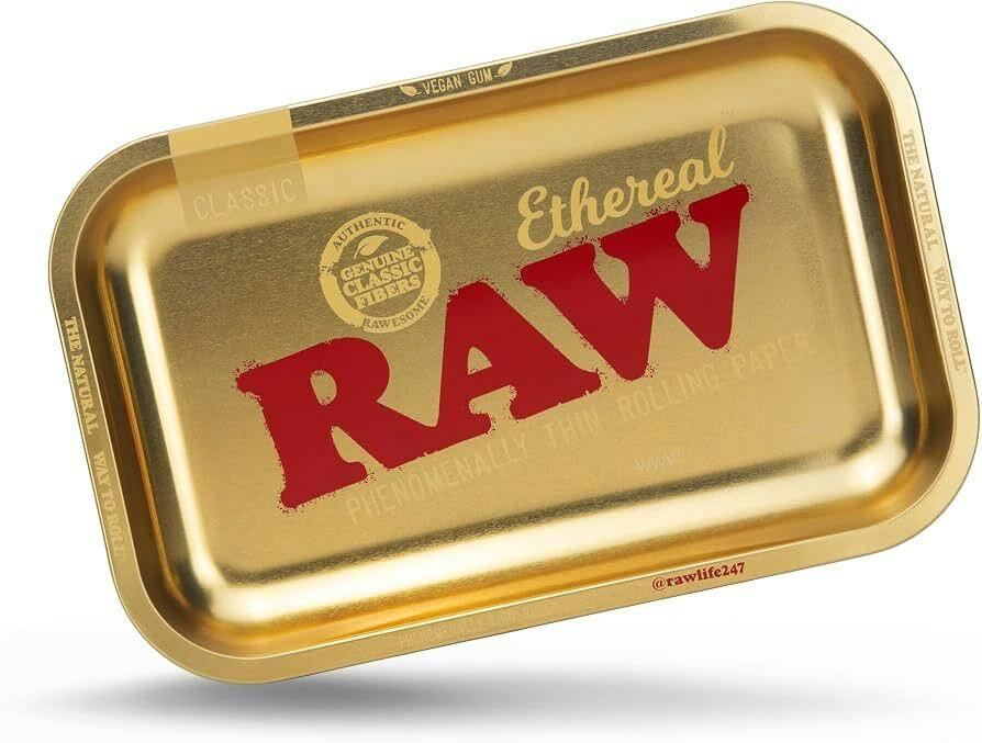 RAW Ethereal Metal Rolling Tray Each