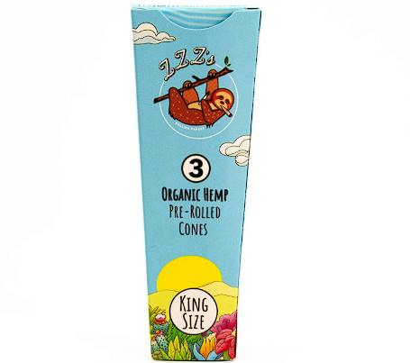 ZZZ King Size Cones Stoner Sloth Each