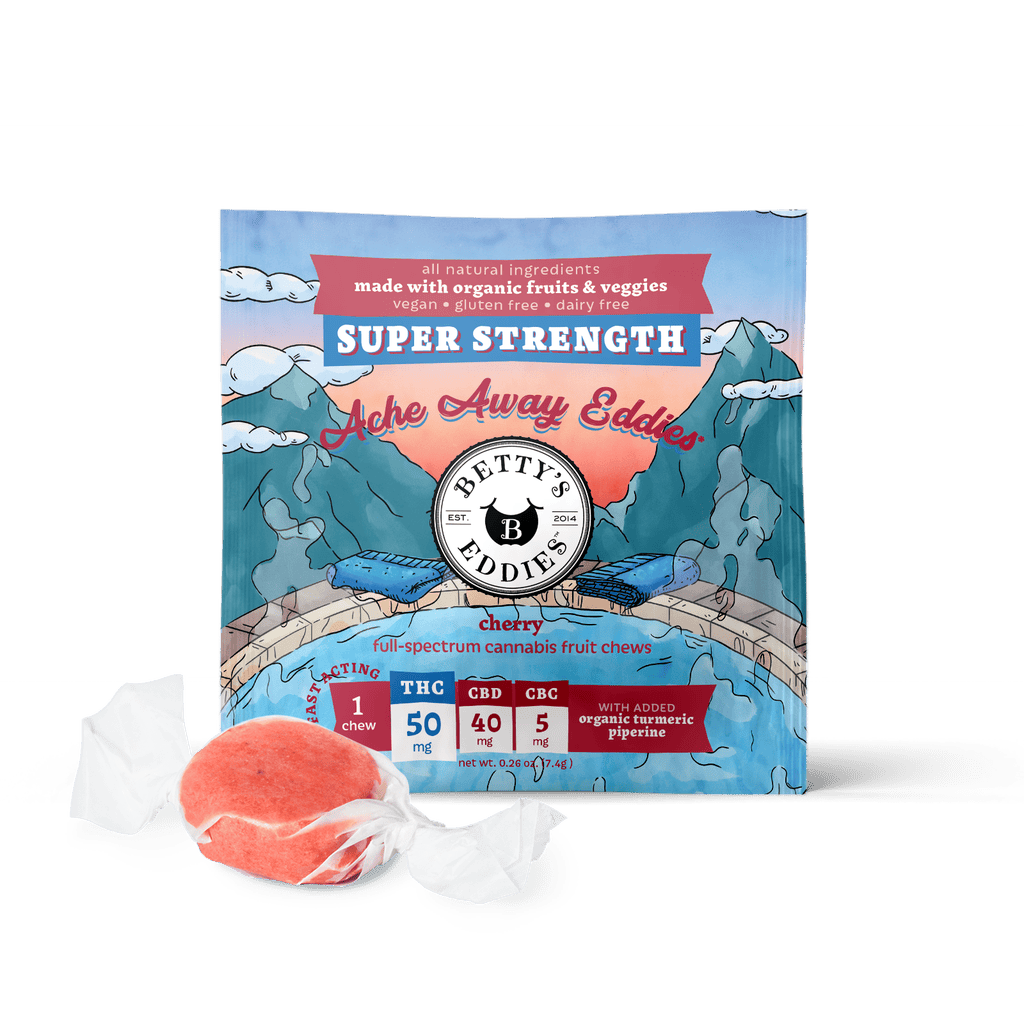 Betty's Eddies Fruit Cherry Chews 50mg
