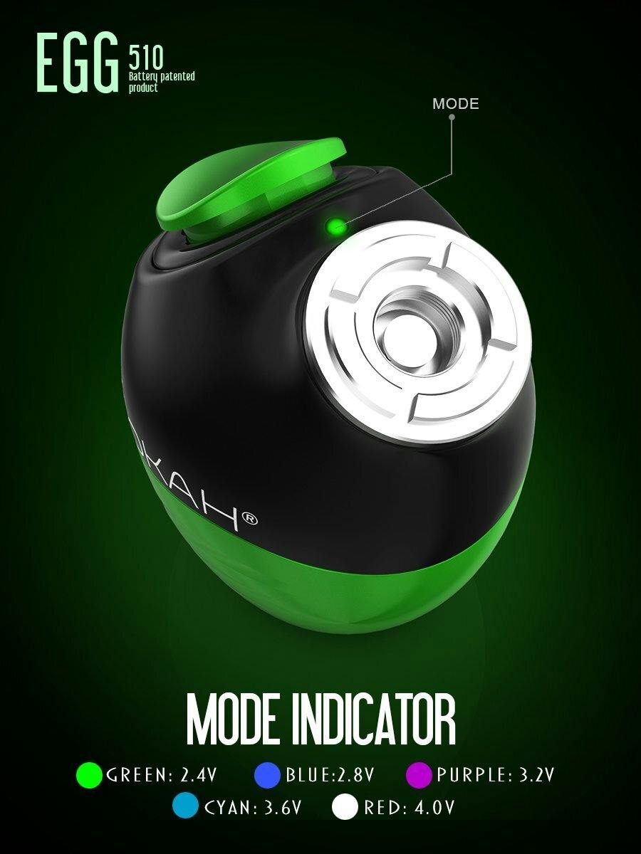 Lookah Egg 5/10 Multi Voltage Battery