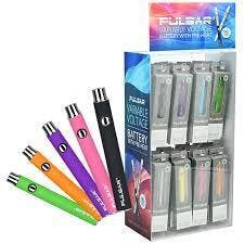 Pulsar Variable Voltage & Preheat One-Button 510 Battery 350mAh at Lone Peak Cannabis Company