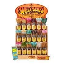 Wild Berry Pre-Packaged Incense Sticks Starter Kit 8 Scents 96ct
