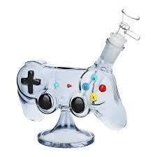 SeshGear Game Controller Glass Water Pipe | 6"