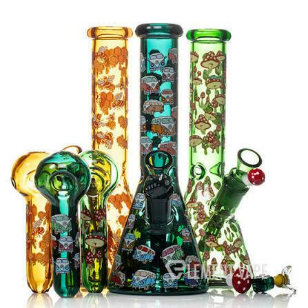 Pulsar CORE Glass Herb Pipe Duo 10" 3%