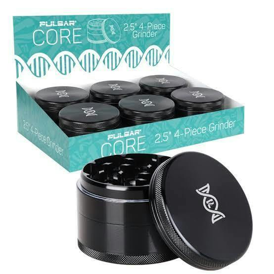 Pulsar CORE Zinc Grinder 4pc 2.5" 3%