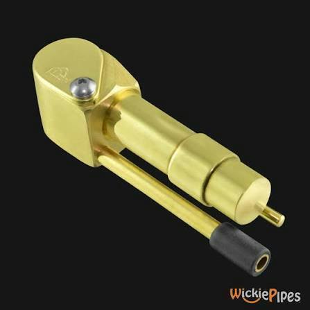 Retro Discreet Brass Hand Pipe 3.25" 3%