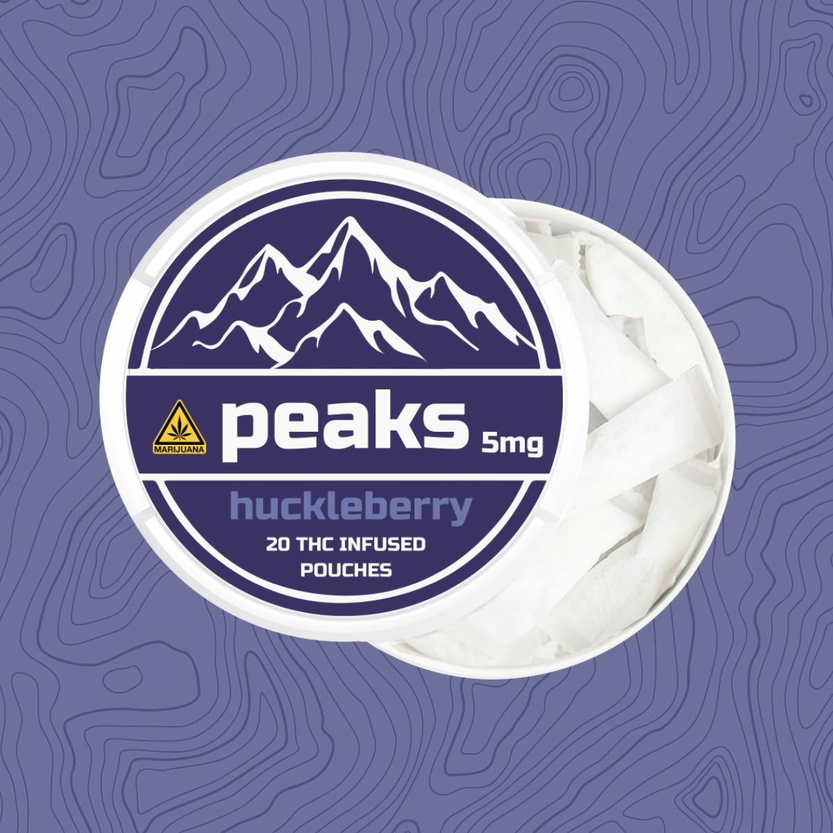 Peaks Pouches | Huckleberry | 20pk