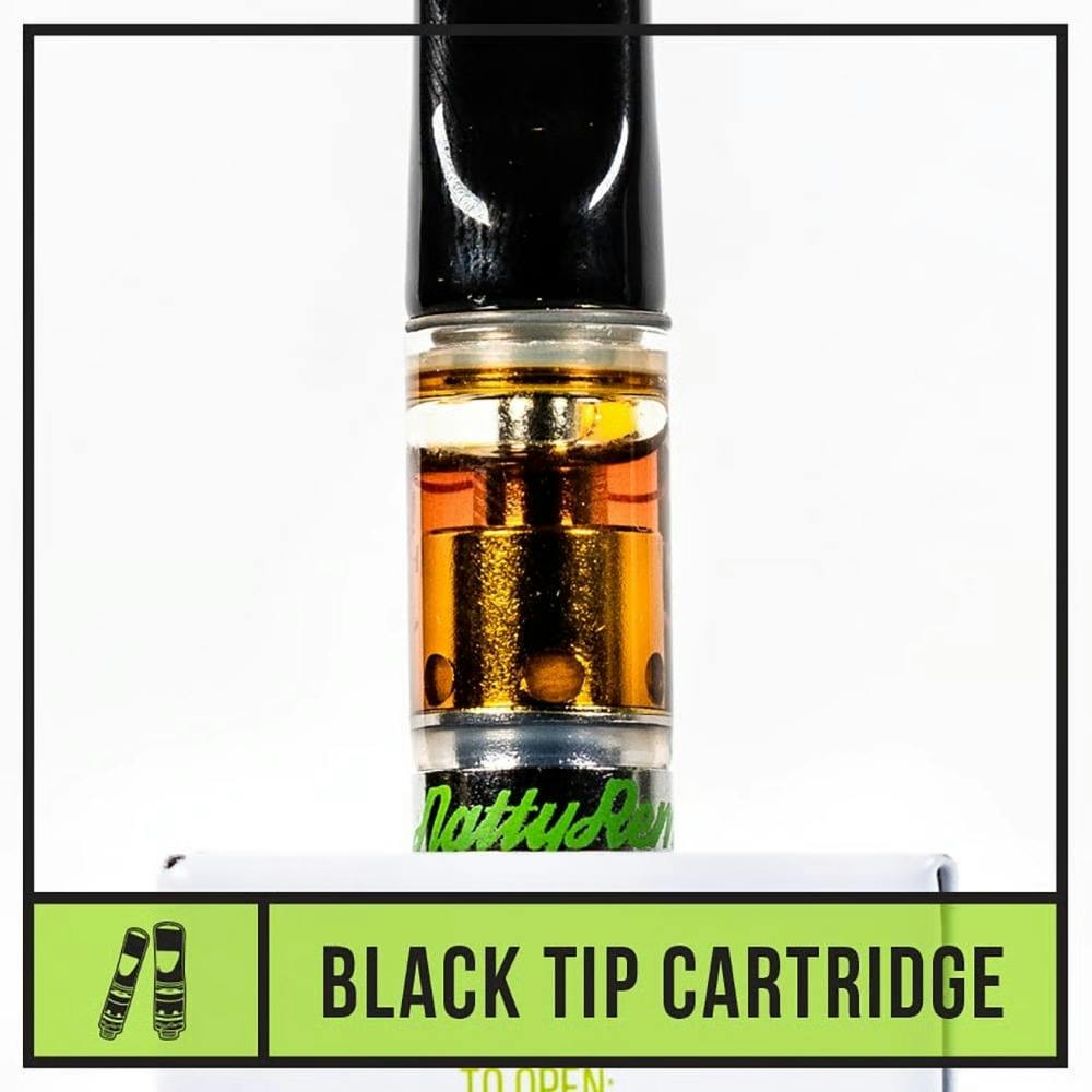 Natty Rems Major Tom x Runtz Black Tip Cartridge 1000mg