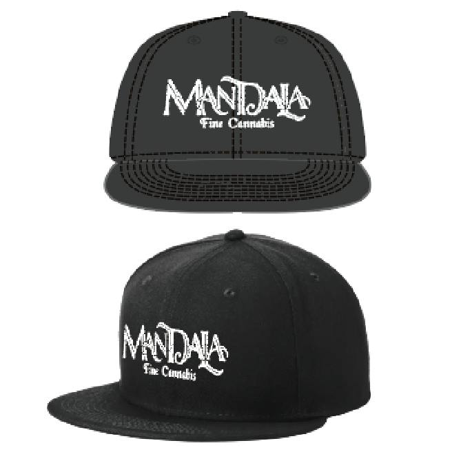 Mandala Black Snapback Hat Snapback Hat