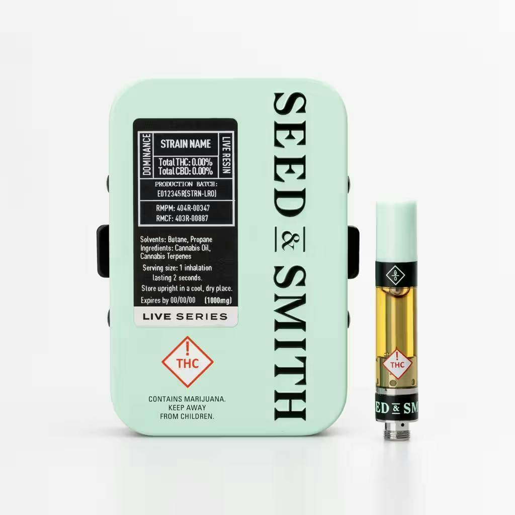 Seed & Smith Dragonberry Kush Cartridge 1000mg