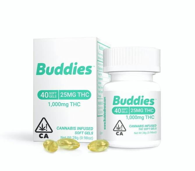 25MG DISTILLATE SOFTGELS 40-pack