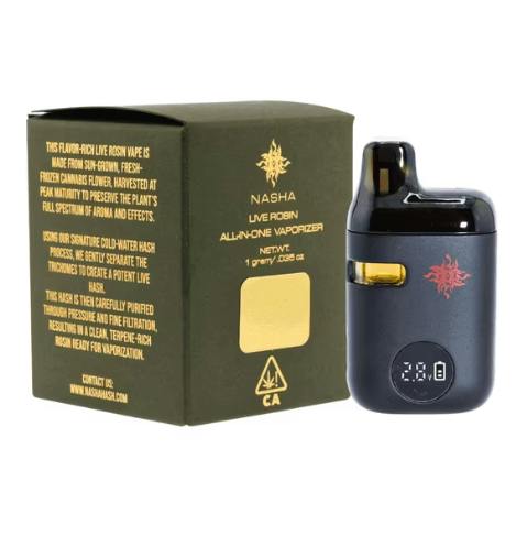 STRAWBERRY POP LIVE ROSIN ALL-IN-ONE VAPE - 1 g