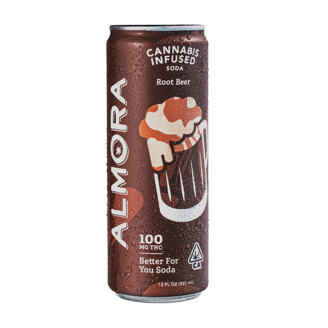 ROOT BEER 100MG PREBIOTIC SODA - 100 mg