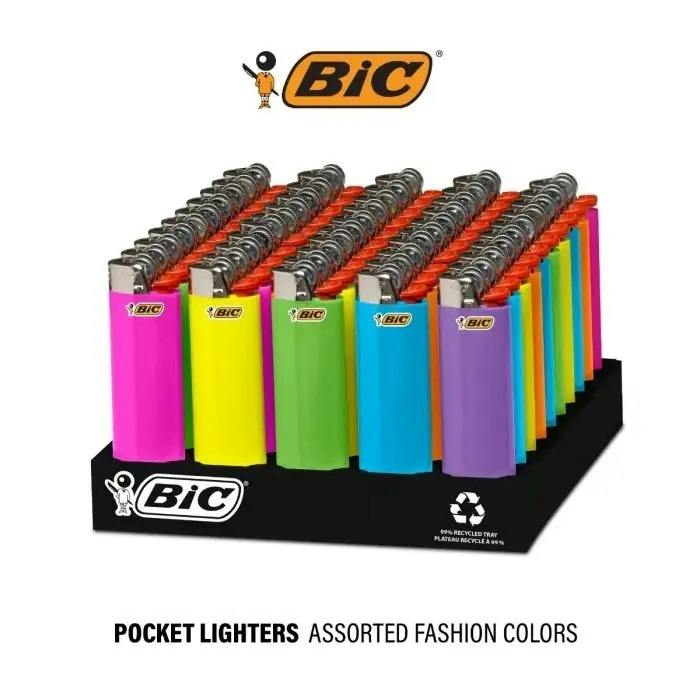BIC LIGHTER ASSORTED COLORS