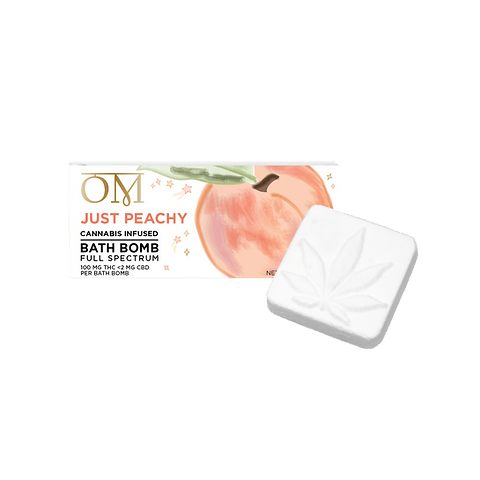 JUST PEACHY BATH BOMB