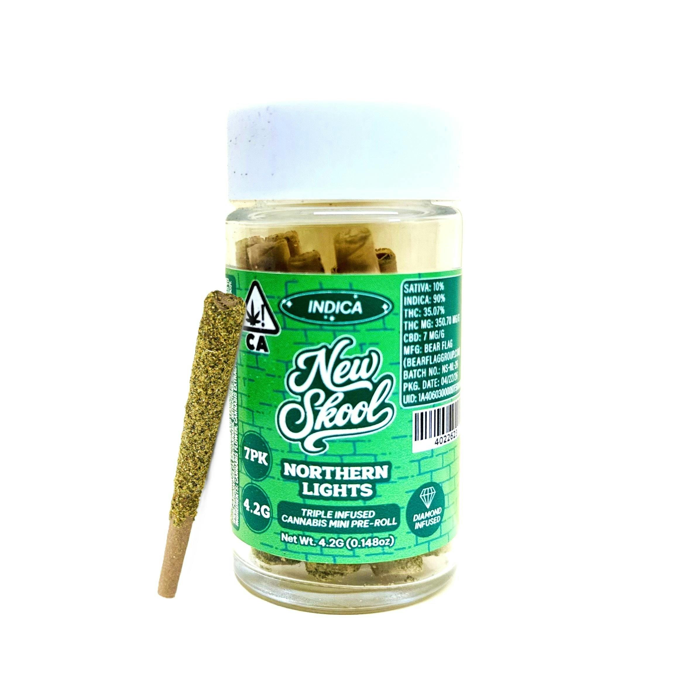 Northern Lights 7pk Triple Infused Indica Pre-Rolls