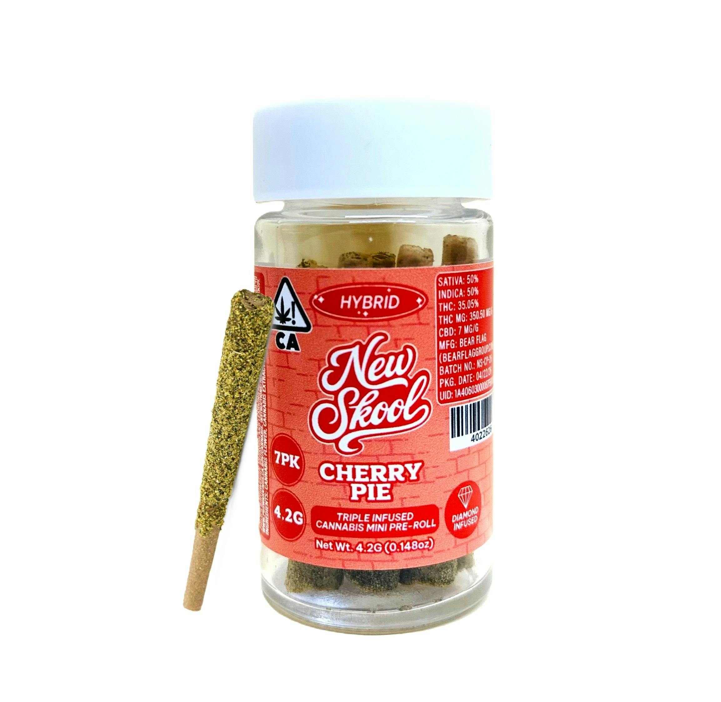 Cherry Pie 7pk Triple Infused Hybrid Pre-Rolls