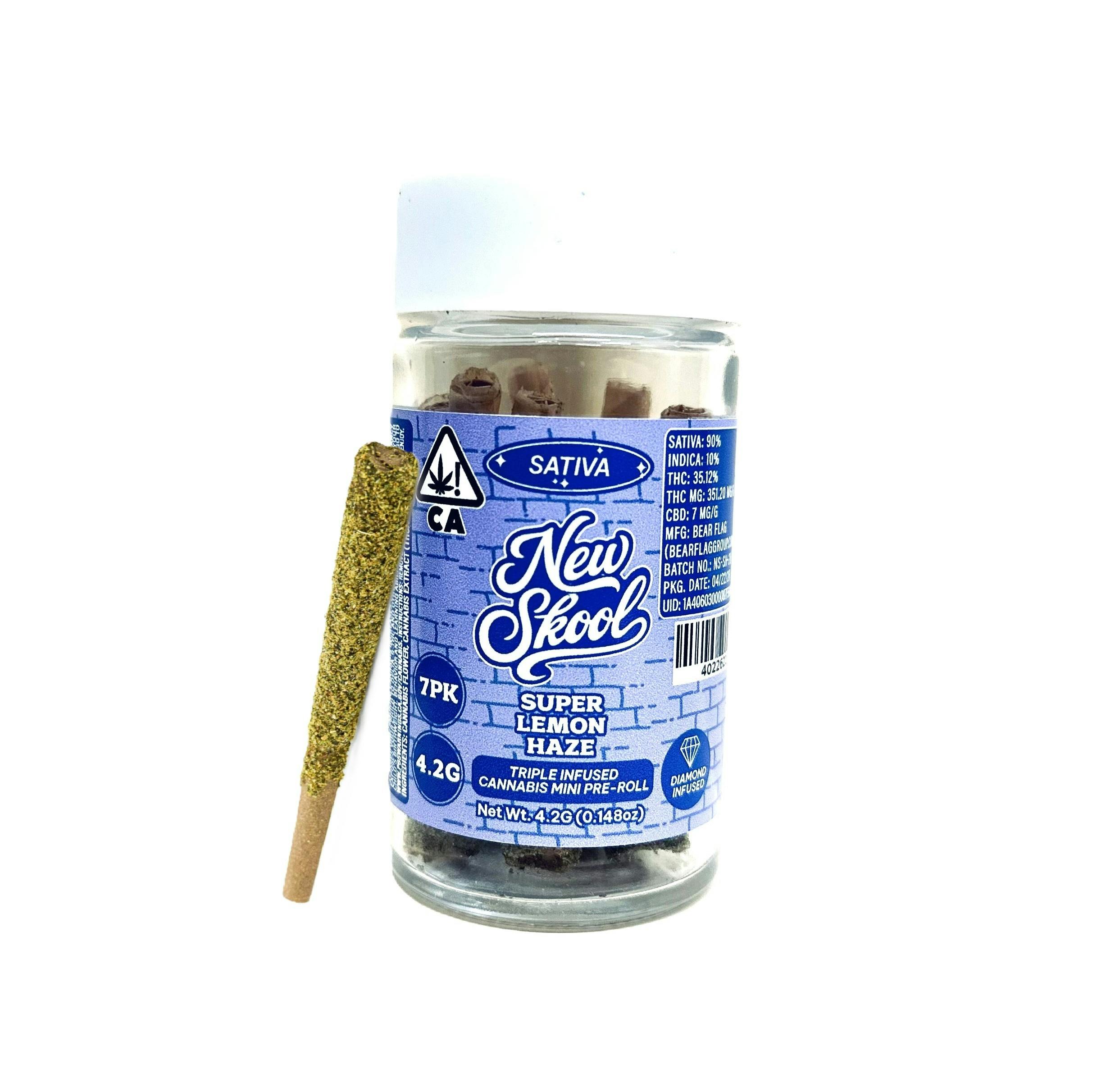 Super Lemon Haze 7pk Triple Infused Sativa Pre-Rolls - 4.2 g