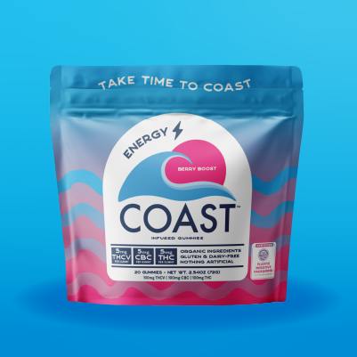 Gummies | Berry Boost 1:1:1 | 100mg | 20pk | Coast