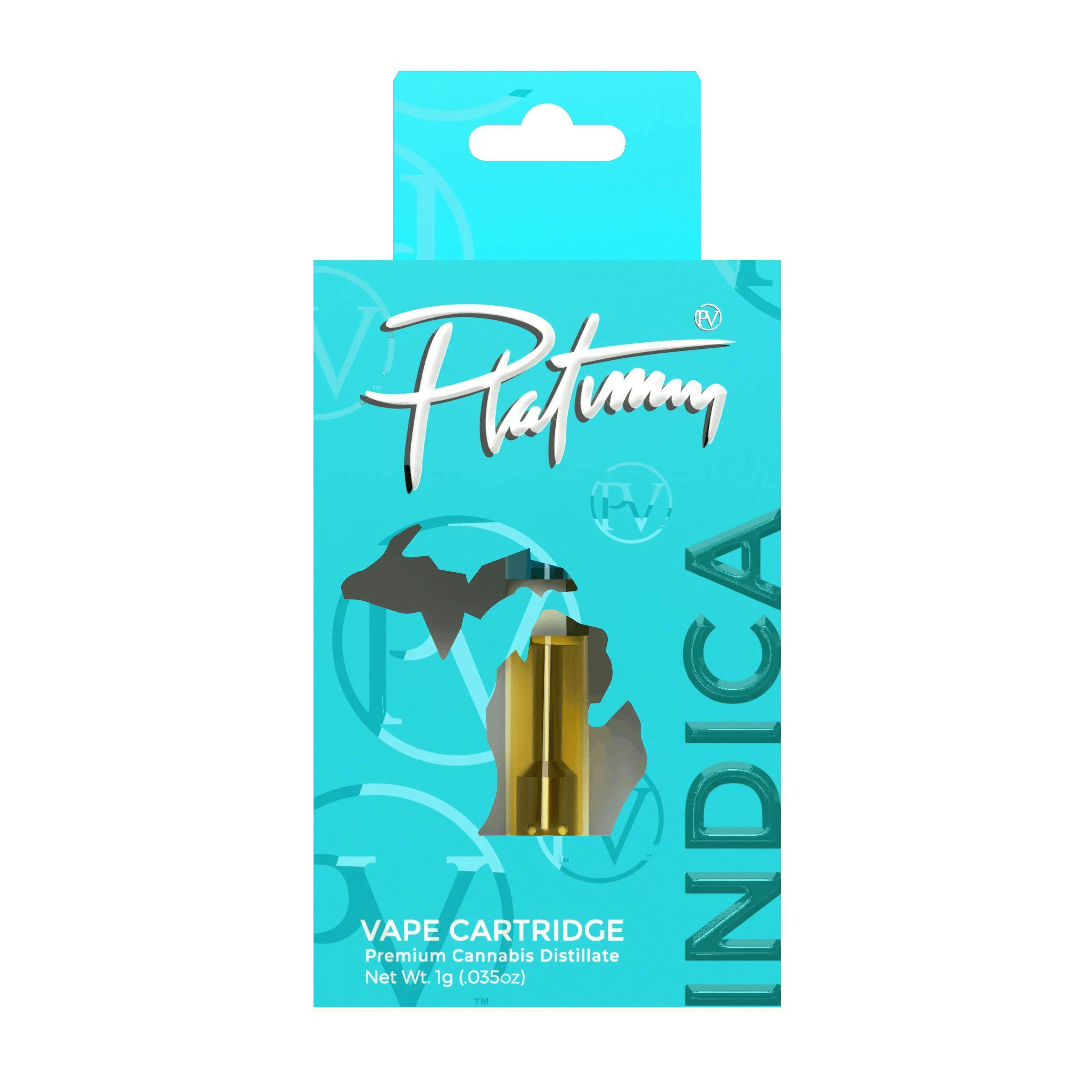 Platinum Vape: DISTILLATE CARTRIDGE [1G] ICC