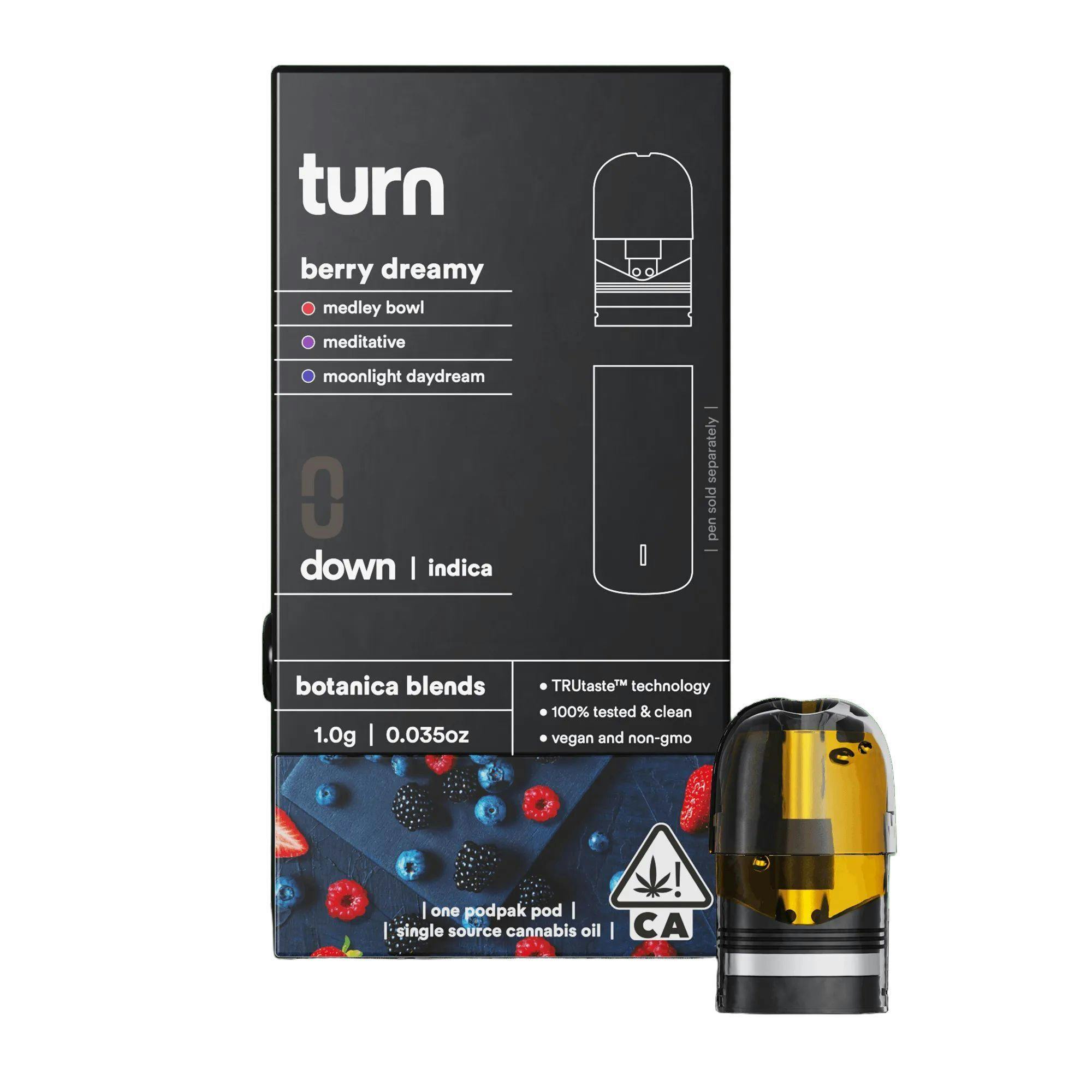 OUTLET -: Turn - Turn Down Botanical Blends Berry Dreamy