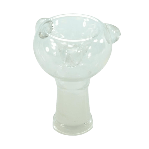 HIGH MOUNTAIN - CLEAR GLASS ON GLASS BOWL 14MM (F)