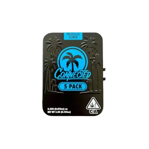 CONNECTED CANNABIS CO - PREROLL 5PK [2.5G] JACK OF DIAMONDS