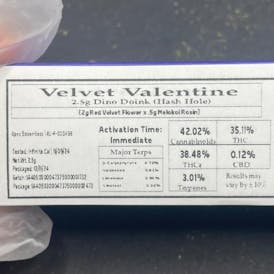 Velvet Valentine Dino Doink 2.5g- Apex