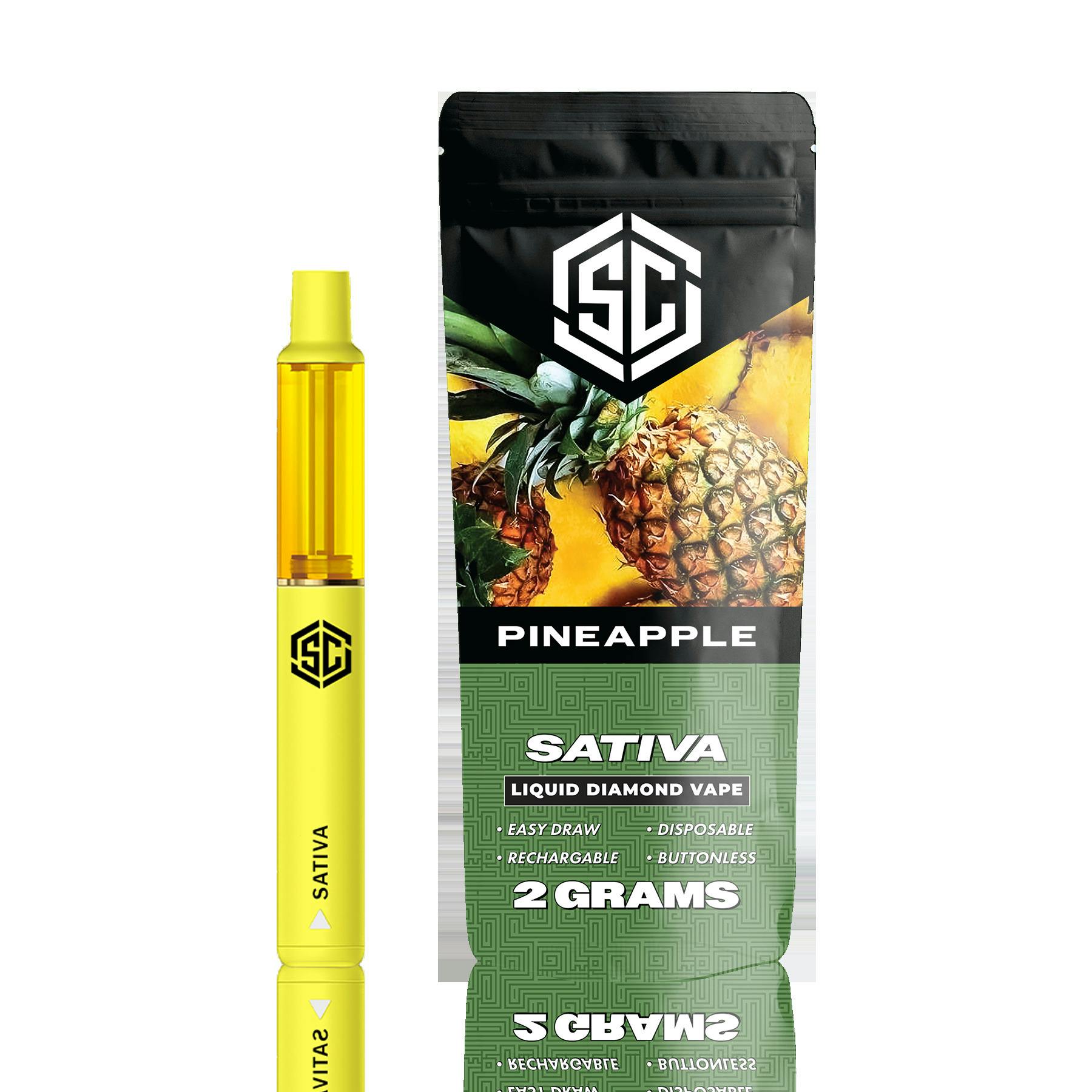 Society C | Liquid Diamond Pen | Pineapple