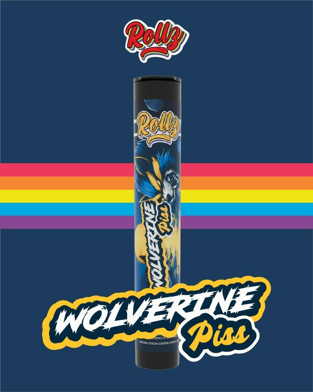 Rollz | 1g Pre-Roll - Wolverine Piss