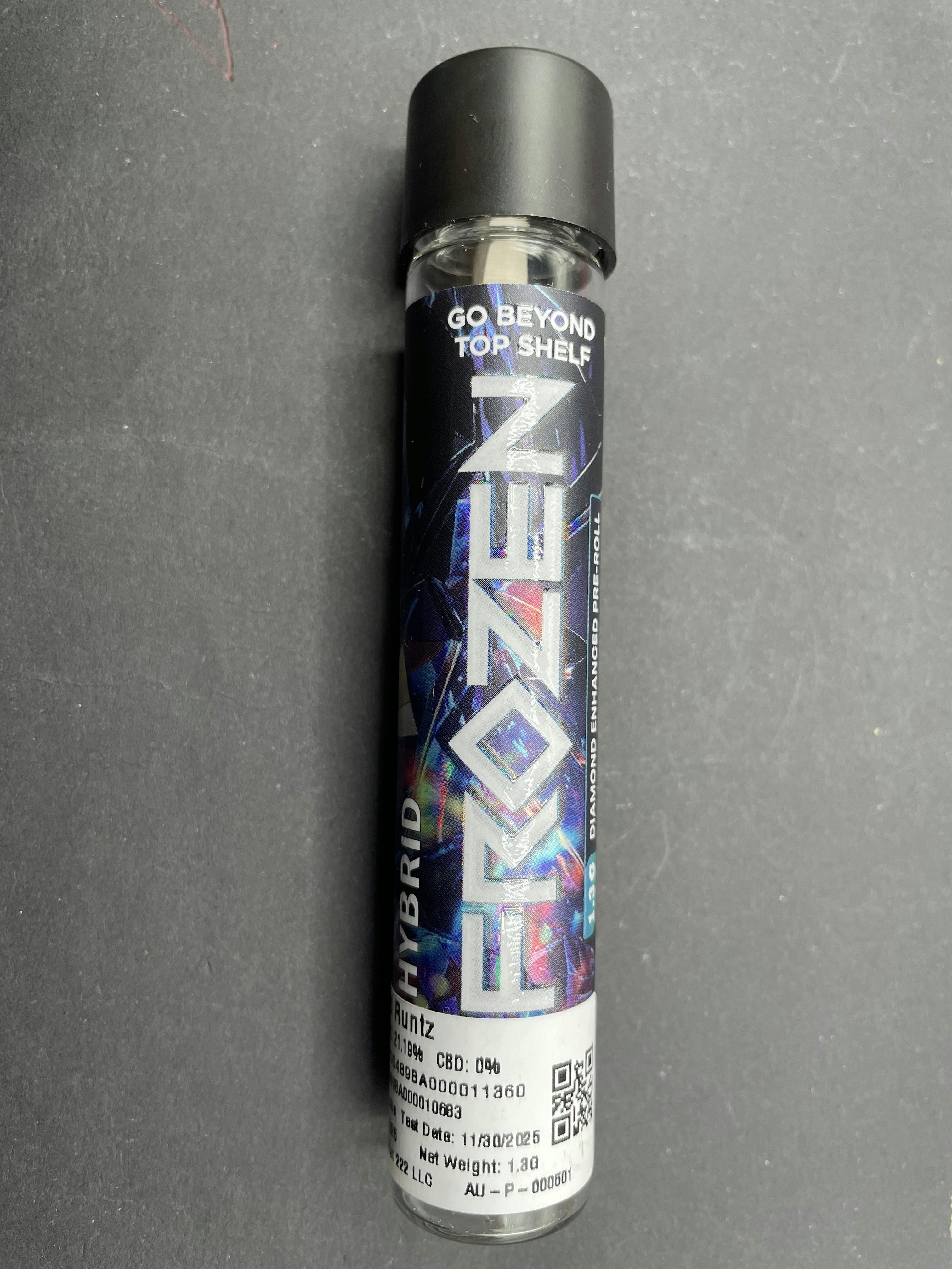 Frozen | 1.3g Diamond Preroll Red Runtz