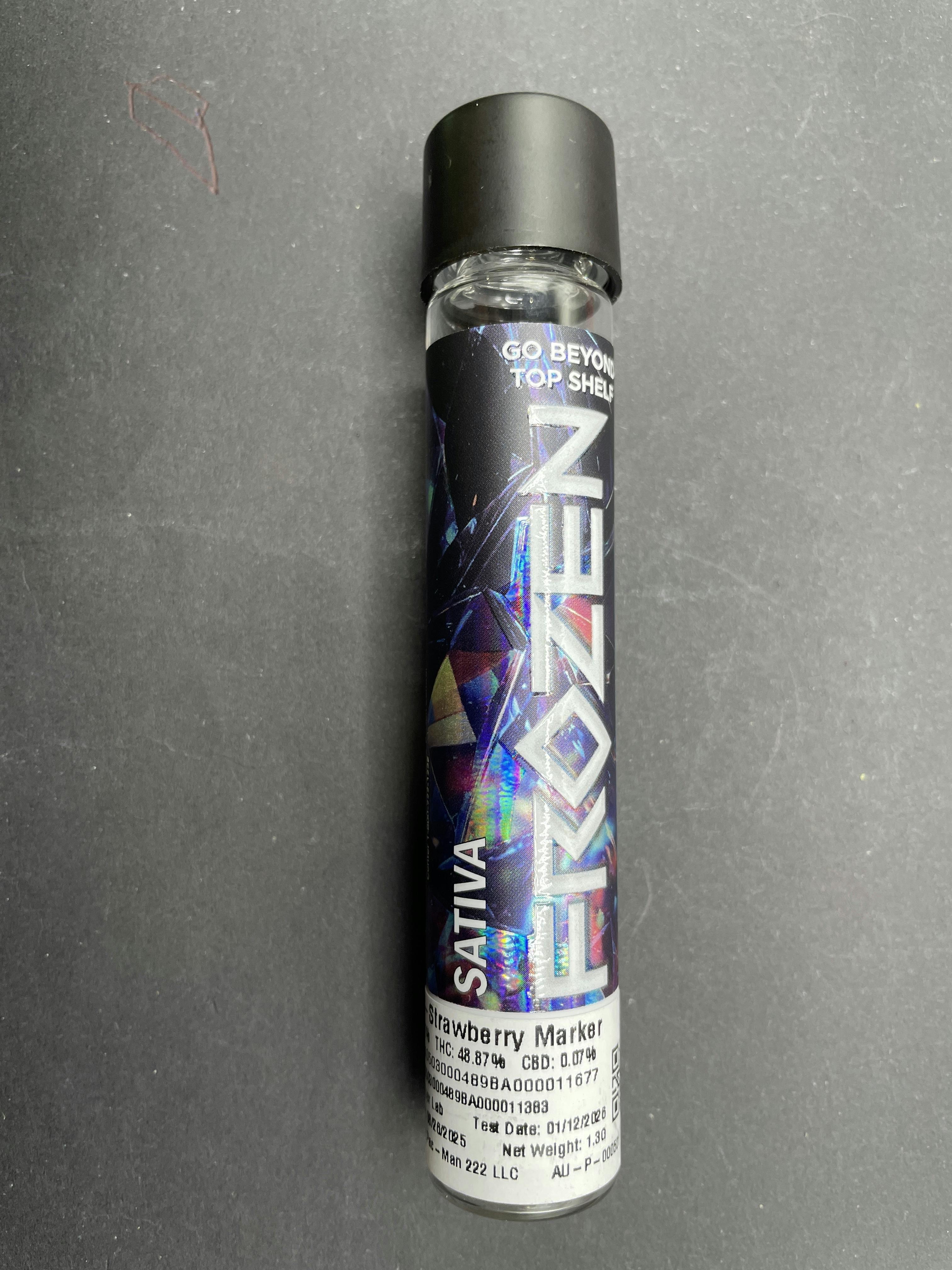 Frozen | 1.3g Infused Preroll Strawberry Marker