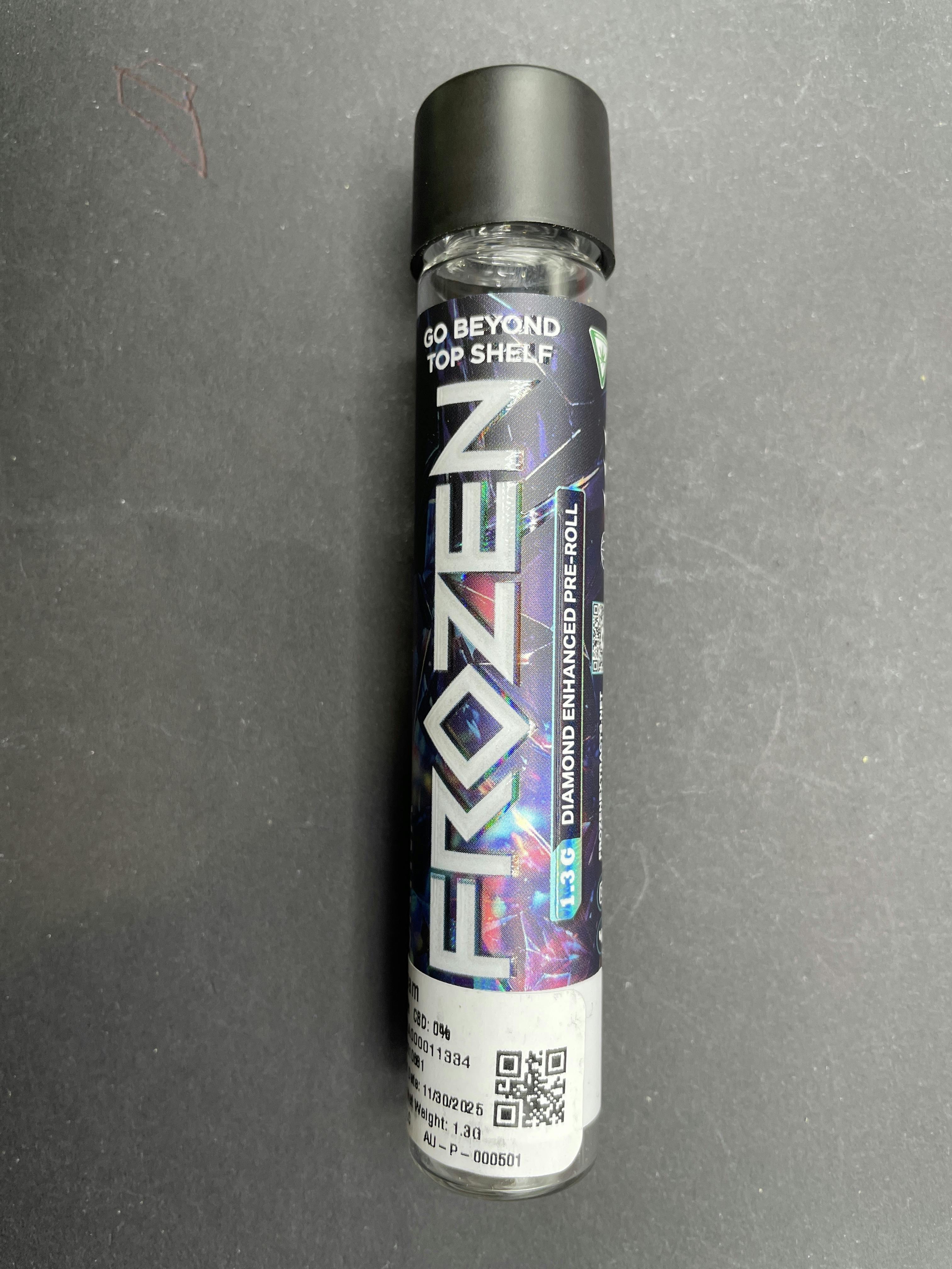 Frozen | 1.3g Diamond Preroll Blue Dream