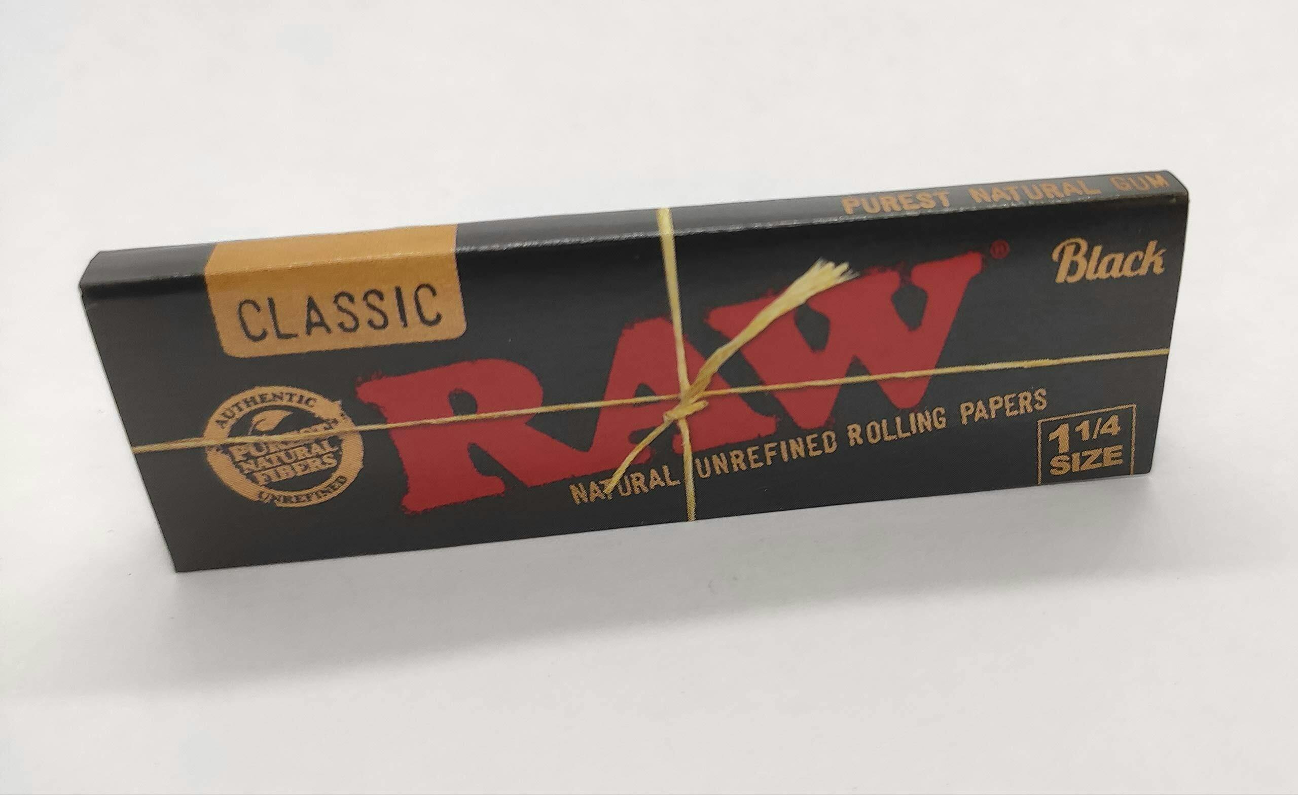 Raw | Raw Classic Black 1 1/4 papers