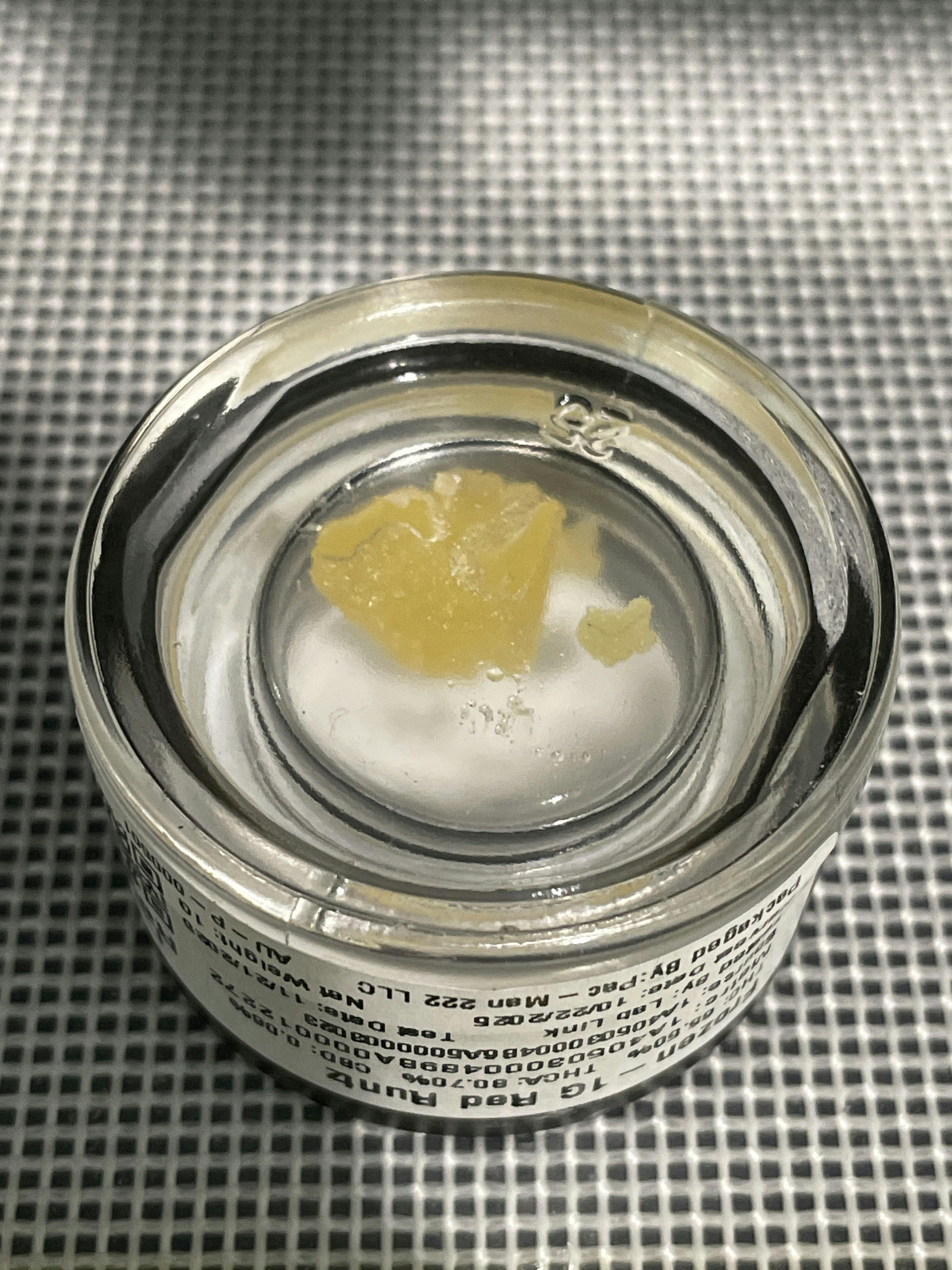 Frozen | 1g Red Runtz Live Resin
