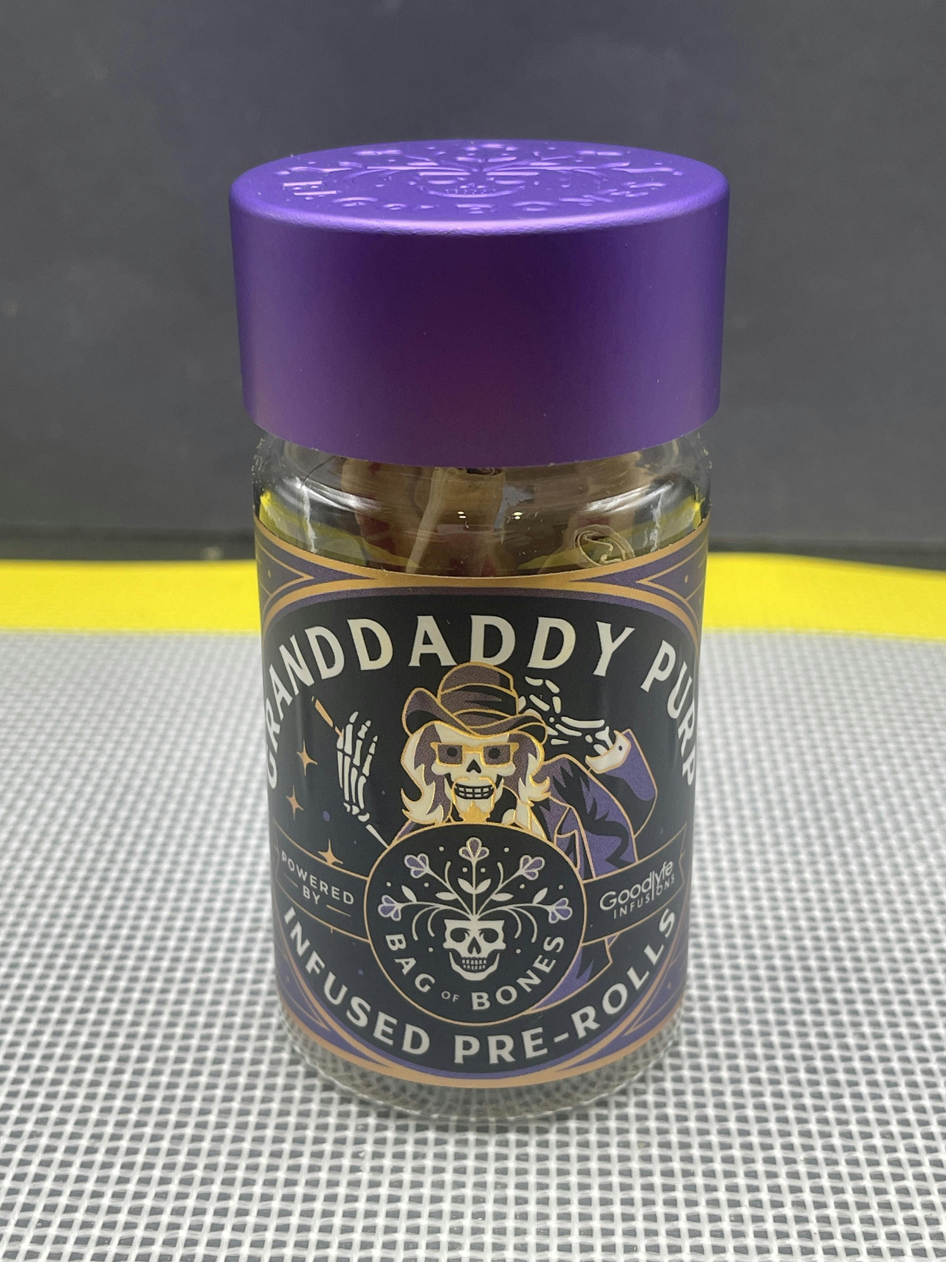 Bag Of Bones Infused 2.75g Multipack- Grandddaddy Purple