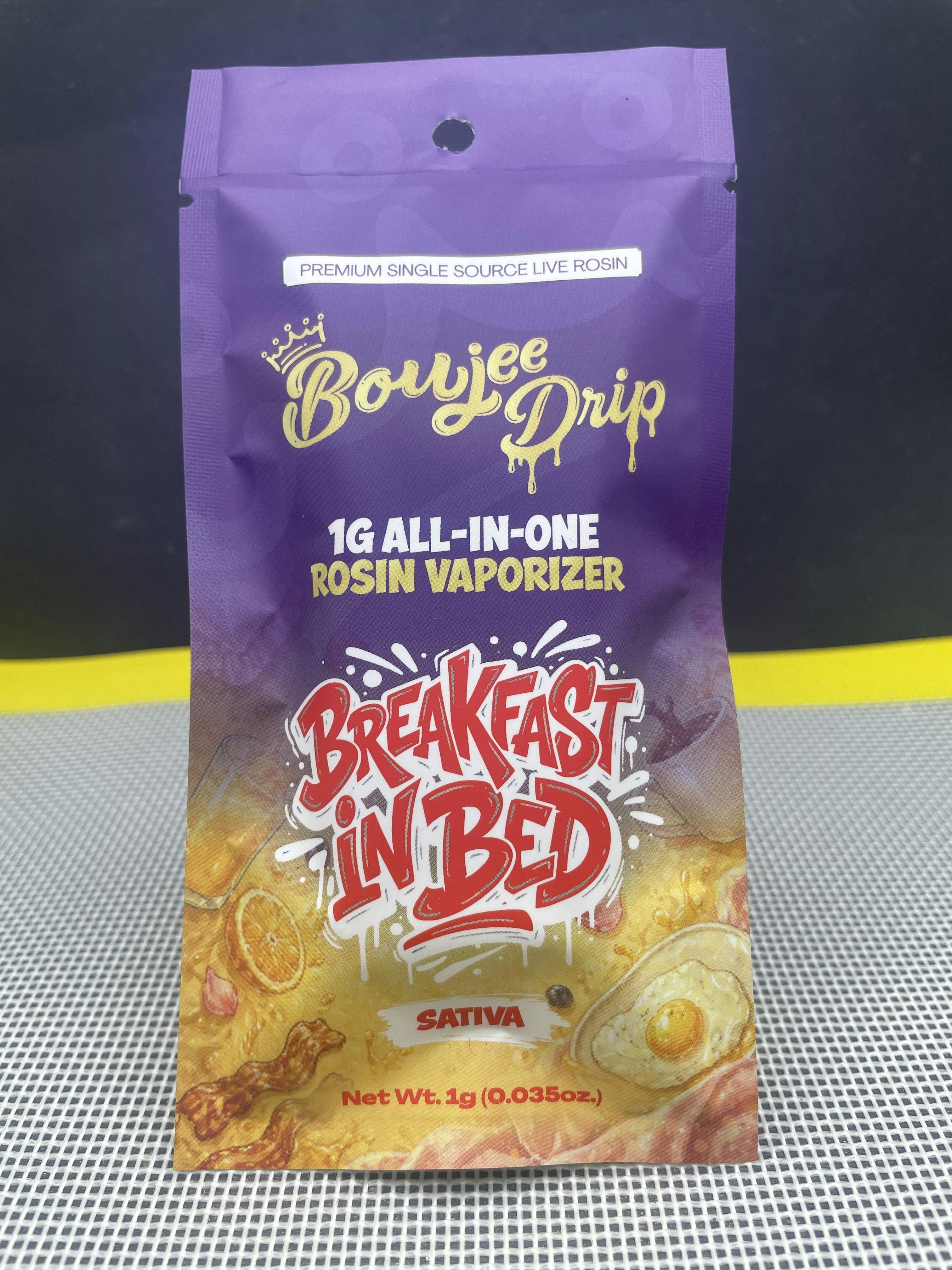 Boujee Drip | 1g Live Rosin Disposable- Breakfast In Bed