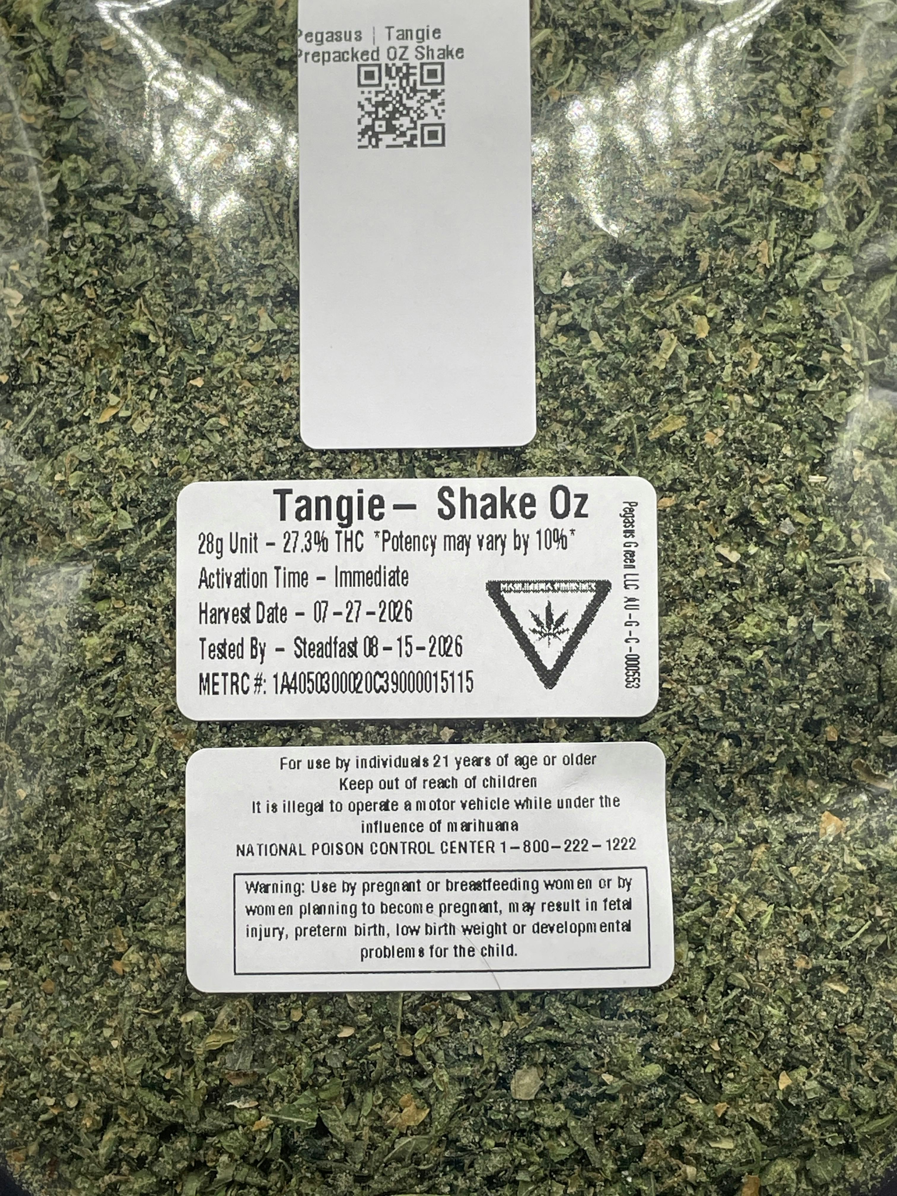 Pegasus | Platinum High Prepacked OZ Shake
