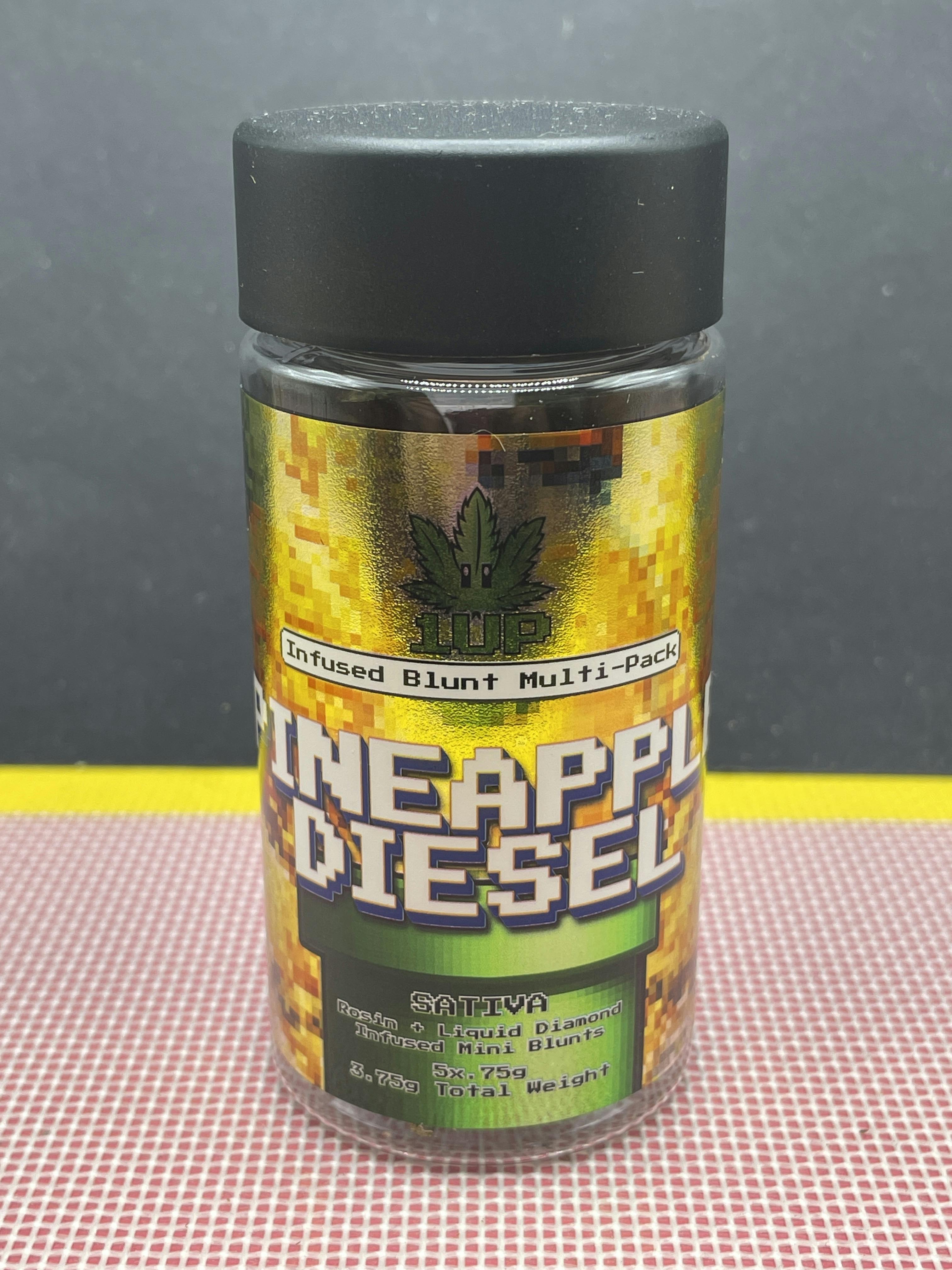 1-UP | Infused Blunt 3.75g Multipack-Pineapple Diesel