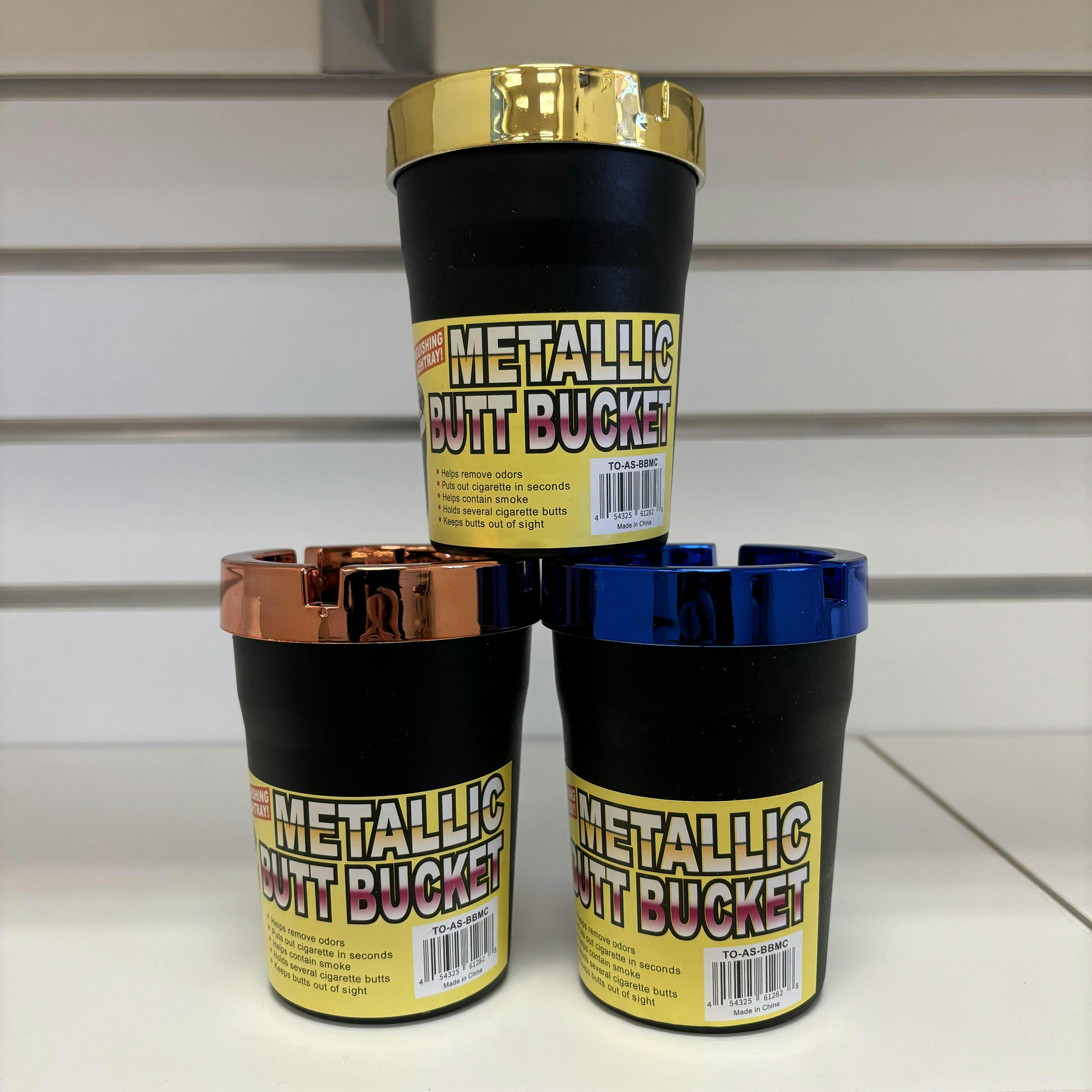 Metallic Butt Bucket