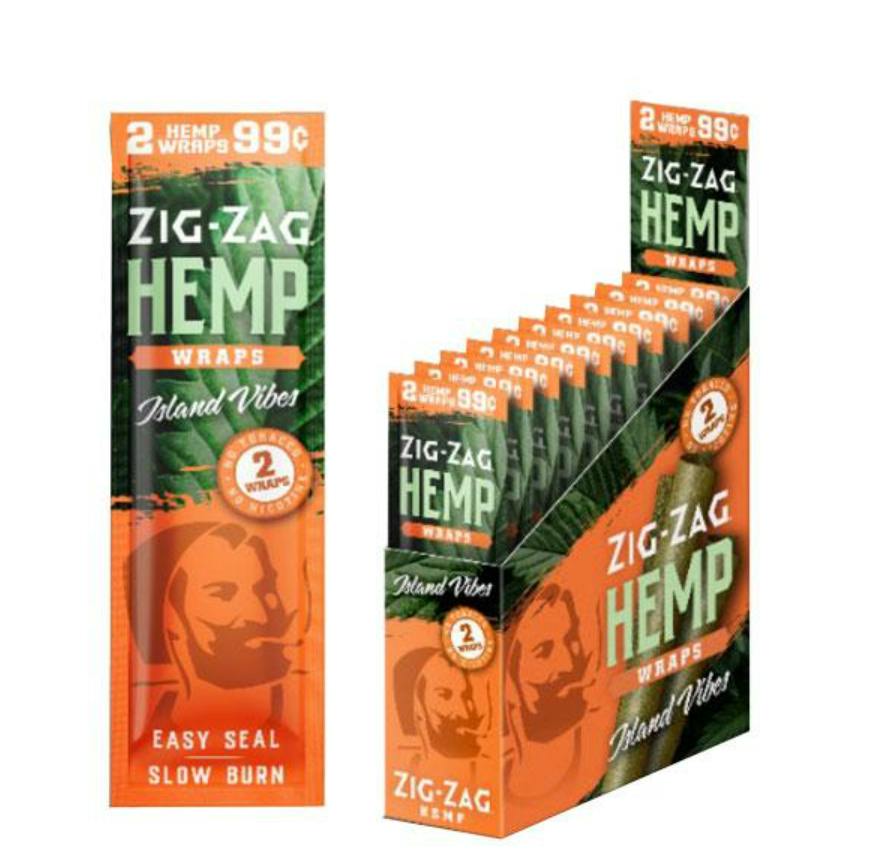 Zig Zag Hemp wrap (Island vibes)