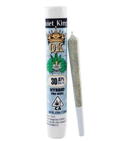 Quiet Kings - 1g Preroll - Zelato