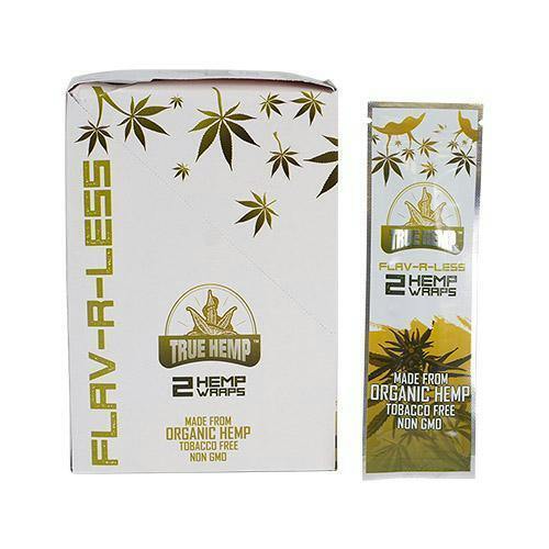True Hemp Flav-R-Less Wraps 2pk (LUB)