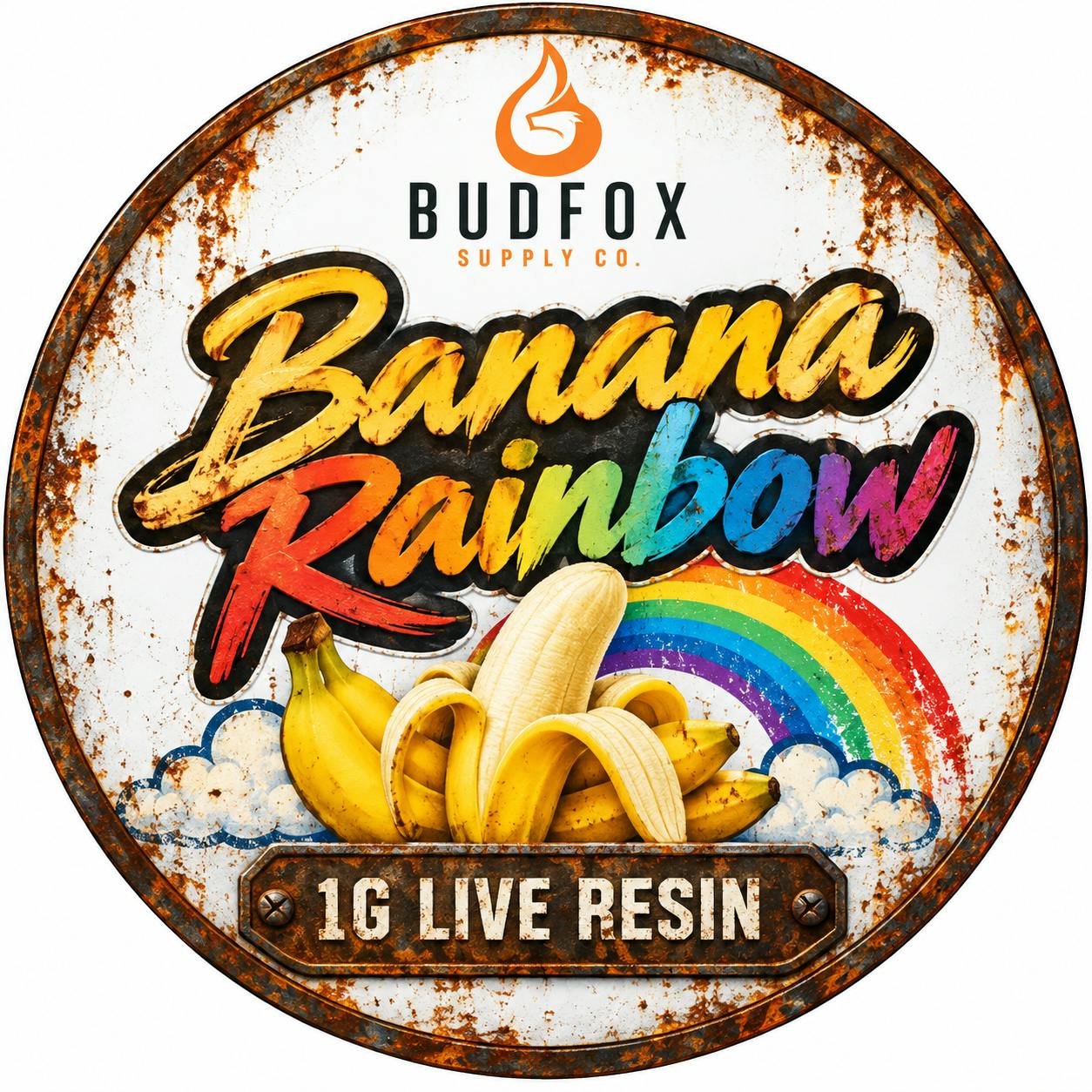 Budfox - Gelatti Mintz - 1g Live Resin Cartridge (BF)