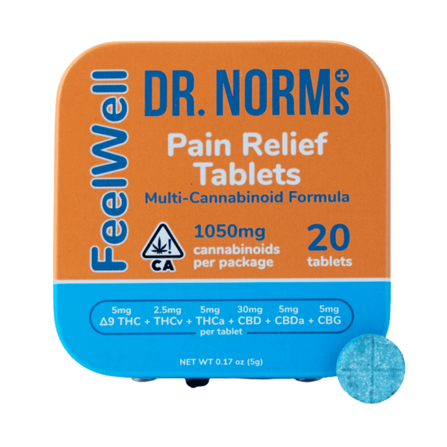 DR. NORMS - CBD CAPSULE - FEEL WELL - 1050MG
