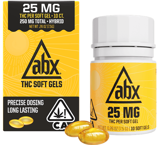 ABX - THC CAPSULE - SOFT GELS - 250MG