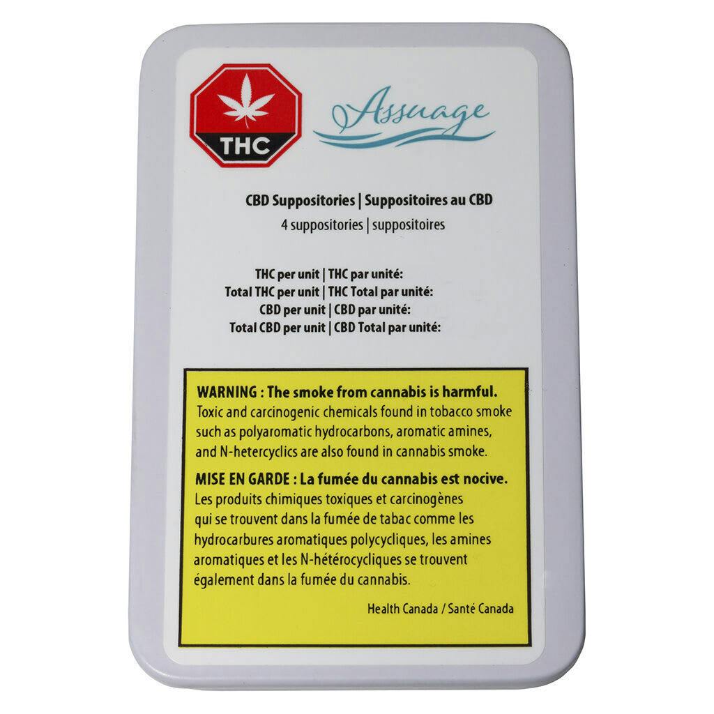 CBD Suppositories 4 caps