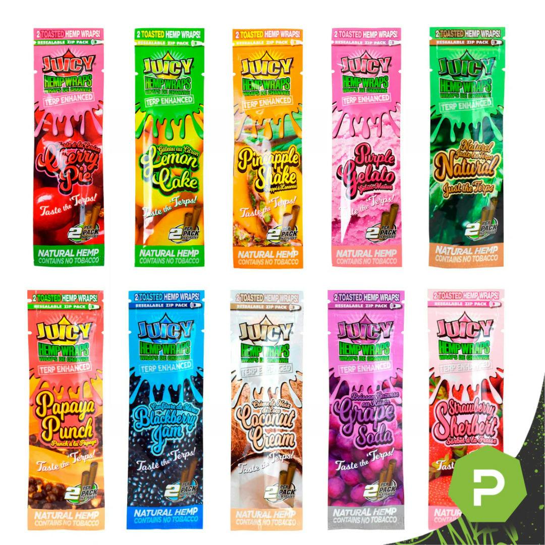 Juicy Flavored Hemp Wrap