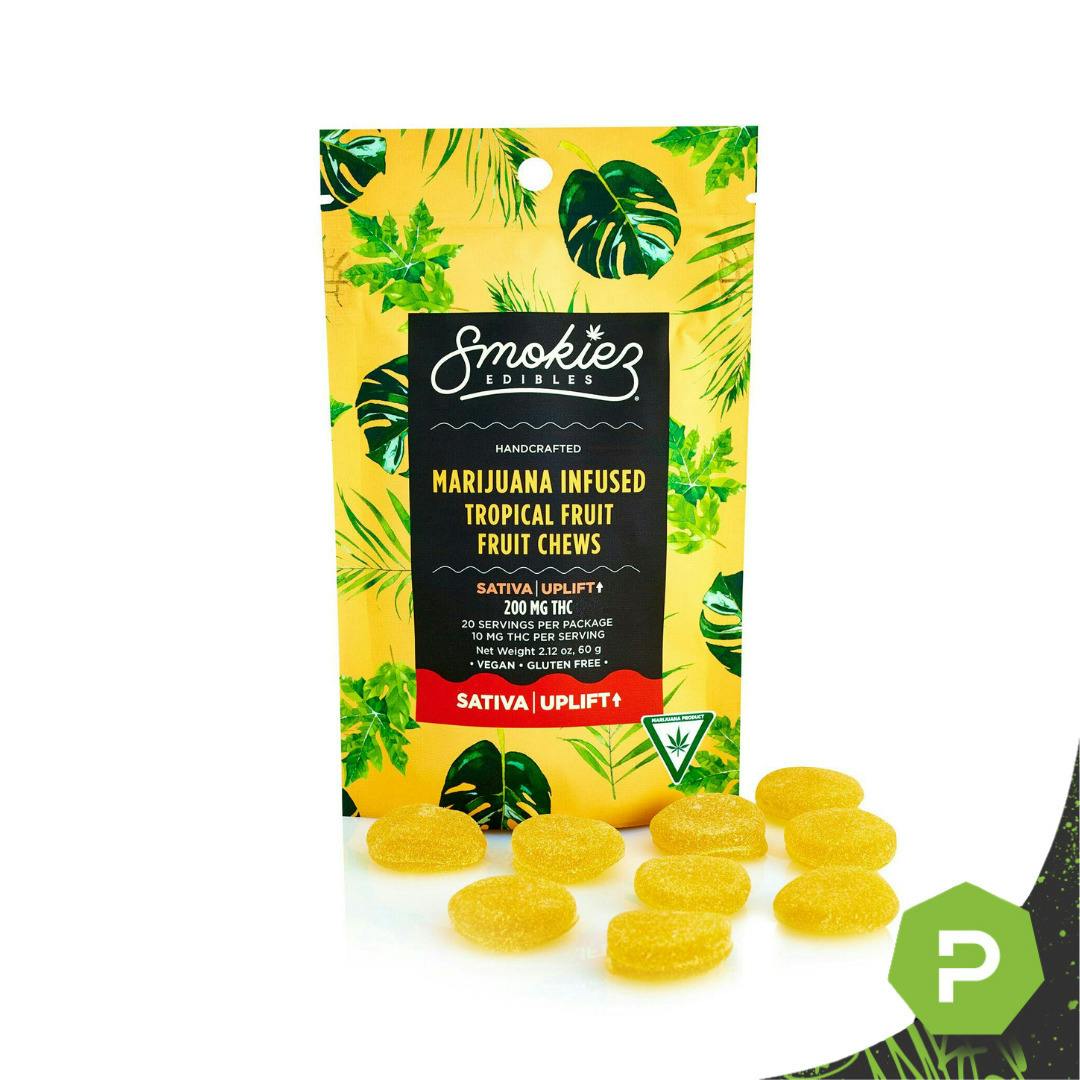 Smokiez | 200mg Gummies | Sweet Tropical Fruit