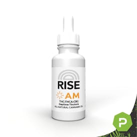 Rise | 600mg Tincture | AM (THC:THCA:CBG)